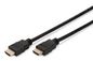 Digitus HDMI High Speed connection cable, type A M/M, 2.0m, Ultra HD 60p, gold, bl