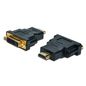 Digitus HDMI adapter, type A - DVI-I(24 5) M/F, Full HD, bl