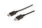 Digitus DisplayPort connection cable, DP M/M, 3.0m, w/interlock, Ultra HD 4K, bl