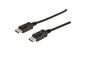 Digitus DisplayPort connection cable, DP M/M, 2.0m, w/interlock, DP, 1.1a conform, bl