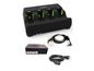 Zebra Includes 4-Slot Battery Charger, Power Supply, DC Line Cord and AC Line Cord