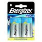 Energizer HighTech D Batteries, 2 Pack