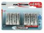ANSMANN 4+4 Lithium Batteries Mignon AA / FR6 / 1.5V, Blister