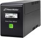 PowerWalker 800VA / 480W, 220-240 VAC, 50/60 Hz, 2-6ms, 12V / 9Ah, LCD, USB, 3x IEC, RJ-11, RJ-45, 6 kg, Black