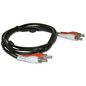 MicroConnect Stereo RCA Cable; 2 x RCA Male to RCA male, 1.5m