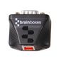 Brainboxes Ultra 1 Port RS232 USB to Serial Adapter, Black