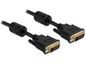 Delock Cable DVI 24+5 male > DVI 24+5 male 3 m - black
