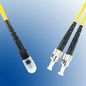 MicroConnect Optical Fibre Cable, MTRJ-ST, Singlemode, Duplex OS2 (Yellow), 5m