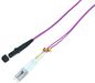 MicroConnect Optical Fibre Cable, LC-MTRJ, Multimode, Duplex, OM4 (Erica Violet), 2m