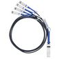 Cisco 40GBASE-CR4 QSFP+ to four 10GBASE-CU SFP+ direct attach breakout cable assembly, 10 meter active