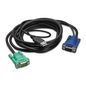 APC Integrated LCD KVM USB Cable - 12 ft