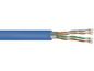 Ventev Category 6 Enhanced Cable, U/UTP, Riser, Blue Jacket, 4 pair, 1000'