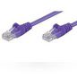 U/UTP CAT5e 0.5M Purple PVC 5712505232828