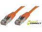 MicroConnect CAT6 S/FTP Network Cable 5m, Orange