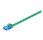 MicroConnect CAT6a U/UTP FLAT Network Cable 5m, Green