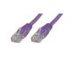 MicroConnect CAT6 U/UTP Network Cable 2m, Purple with Snagless