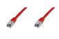 Digitus Patch Cable, FTP, CAT5E Length 5 M, AWG 26/7 Color red