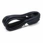 HP Power cord (3-pin, C5, black, 1m), for use in Europe (Austria, Belgium, Finland, France, Germany, the Netherlands, Norway and Sweden)