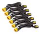 APC Power Cord Kit (6 ea), Locking, C13 - C14, 10A, 0.6m