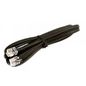 HP Telephone cable with bill tone filter - 3.0m (9.8ft) long (Black) - RJ-11 plug on one end (Switzerland)