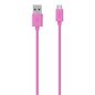 Belkin Micro-USB - USB ChargeSync Cable, Pink
