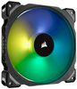 Corsair Fan, 140mm, LED RGB, PWM, 55.4CFM, 1.8mmH20, 20.4dB, 400 - 1200RPM, Single Pack