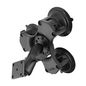RAM Mounts Twist-Lock Triple Suction Cup Mount with Rectangle AMPS Plate