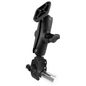 RAM Mounts RAM Tough-Claw Small Clamp Mount with Diamond Plate