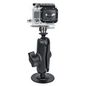 RAM Mounts RAM Flex Adhesive Double Ball Mount with Action Camera Adapter