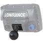 RAM Mounts RAM Quick Release Ball Adapter for Lowrance Elite 5 & 7 Ti + More