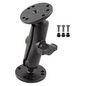 RAM Mounts RAM Double Ball Mount with Hardware for Garmin GPSMAP + More