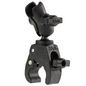 RAM Mounts RAM Tough-Claw Small Clamp Base with Double Socket Arm