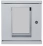 Intellinet 10" Wallmount Cabinet, 6U, 320 (h) x 300 (w) x 300 (d) mm, Max 60kg, Assembled, Grey