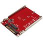 StarTech.com StarTech.com M.2 to U.2 Adapter - For M.2 PCIe NVMe SSDs - PCIe M.2 Drive to U.2 (SFF-8639) Host Adapter - M2 SSD Converter (U2M2E125)
