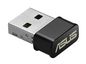 Asus IEEE 802.11 ac, USB 2.0, 2.4 GHz / 5 GHz, 5 g, black