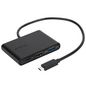 Targus Adaptateur USB-C vers HDMI/USB-C/USB-A de avec Power Delivery - Noir