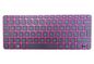 HP Keyboard (Nordic), Black/Pink