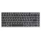 HP Backlit keyboard with pointing stick - Dual-point, spill-resistant design with drain and DuraKeys - Includes keyboard and pointing stick cables (Switzerland)