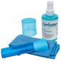 Manhattan LCD Cleaning Kit, Alcohol-free, Includes Cleaning Solution, Brush and Microfibre Cloth
