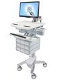 Ergotron StyleView Cart with LCD Arm, 9 Drawers