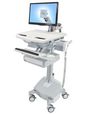 Ergotron StyleView Cart with LCD Arm, LiFe Powered, 1 Drawer