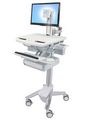Ergotron StyleView Cart with LCD Pivot, 1 Drawer