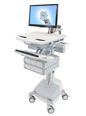 Ergotron StyleView Cart with LCD Arm, SLA Powered, 4 Drawers
