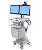 Ergotron StyleView Telemedicine Cart, Dual Monitor, Powered, EU