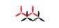 Parrot Kit of 4 x 6-inch tri-blade propellers - 2 red and 2 black