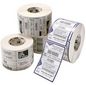 Zebra Label, Paper, 57x38mm, Thermal Transfer, Z-PERFORM 1000T, Uncoated, Permanent Adhesive, 25mm Core