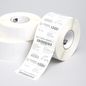 Zebra Label, Paper, 38x25mm; Thermal Transfer, Z-Perform 1000T, Uncoated, Permanent Adhesive, 25mm Core