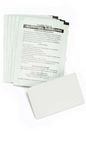 Zebra Regular Cleaning Card Kit (box of 100 small cards) for P205 Card Printer