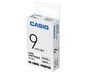 Casio 9 mm, Black on White
