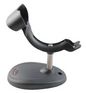 Honeywell STND-15R00-000-6, gray, 8cm (3") height, rigid rod, large oval weighted base, Xenon cradle